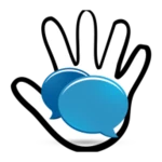 Logo of Touchless Chat android Application 